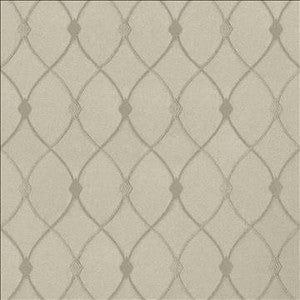Slipper Trellis Platinum by Kasmir Fabric