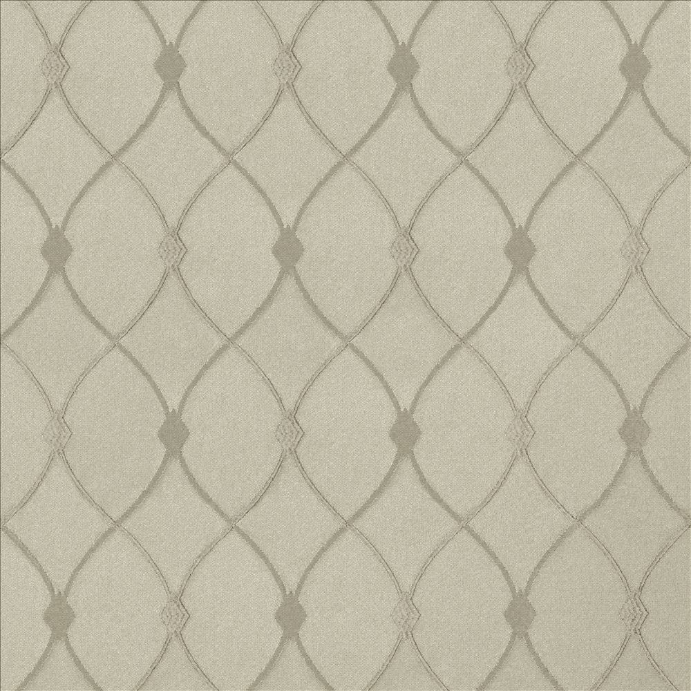 Slipper Trellis Platinum by Kasmir Fabric 5119 100% Polyester
 INDIA </p><p>Repeat: Horizontal: 3 1/8 inches and Vertical: 5 1/8 inches 56 - 57 - Fabric Carolina -
