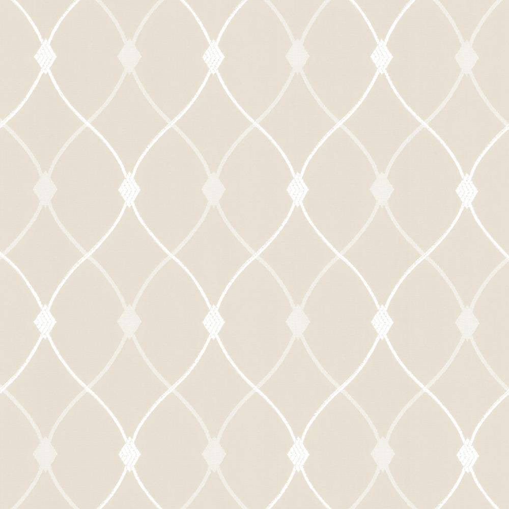 Slipper Trellis Ivory by Kasmir Fabric 5110 100% Polyester
 INDIA </p><p>Repeat: Horizontal: 3 1/8 inches and Vertical: 5 1/8 inches 56 - 57 - Fabric Carolina -