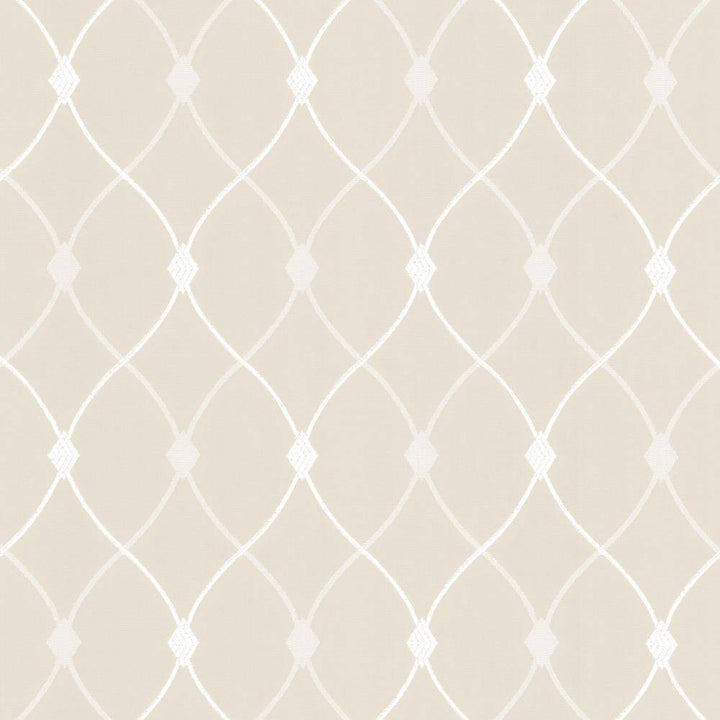 Slipper Trellis Ivory by Kasmir Fabric 5110 100% Polyester
 INDIA </p><p>Repeat: Horizontal: 3 1/8 inches and Vertical: 5 1/8 inches 56 - 57 - Fabric Carolina -