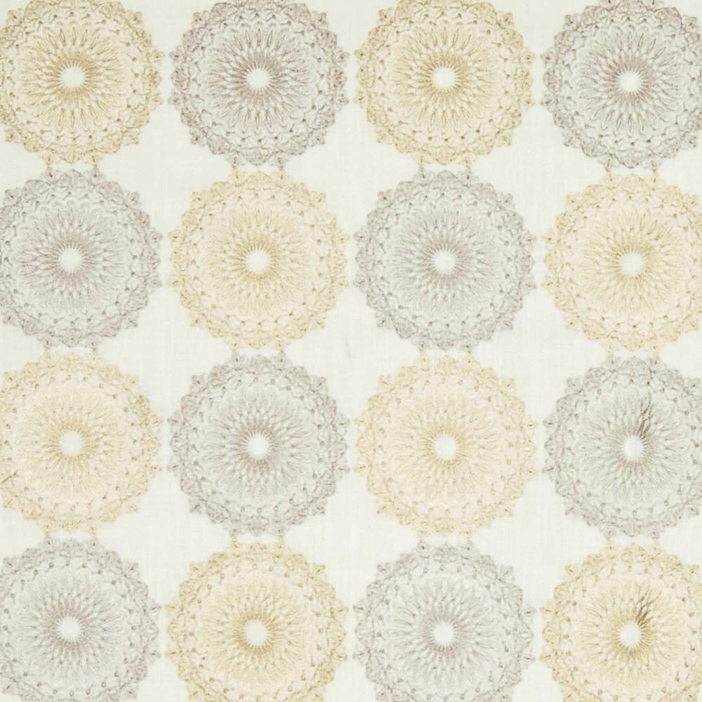 Snowfall Pearl by Kasmir Fabric 1387 INDIA 18,000 Wyzenbeek Double Rubs H: 13 inches, V:12 2/8 inches 52 - 55 - Fabric Carolina - Kasmir
