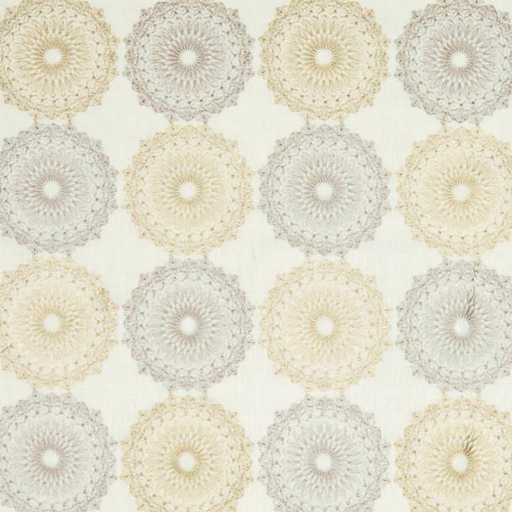 Snowfall Pearl by Kasmir Fabric 1387 INDIA 18,000 Wyzenbeek Double Rubs H: 13 inches, V:12 2/8 inches 52 - 55 - Fabric Carolina - Kasmir