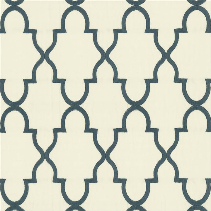 Solace Blue  by Kasmir Fabric See sample 100% Cotton
 INDIA 22,000 Martindale Cycles </p><p>Repeat: Horizontal: 5 2/8 inches and Vertical: 7 4/8 inches 54  - Fabric Carolina -