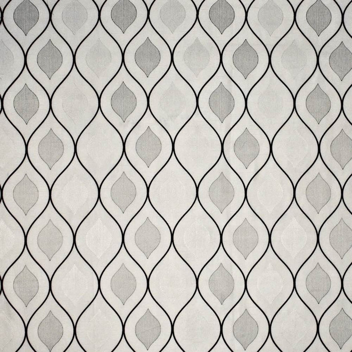 Solana Snow by Kasmir Fabric 1369 100% Polyester
 INDIA Not Tested Horizontal: 10 2/8 inches and Vertical: 9 2/8 inches 51 - Fabric Carolina -