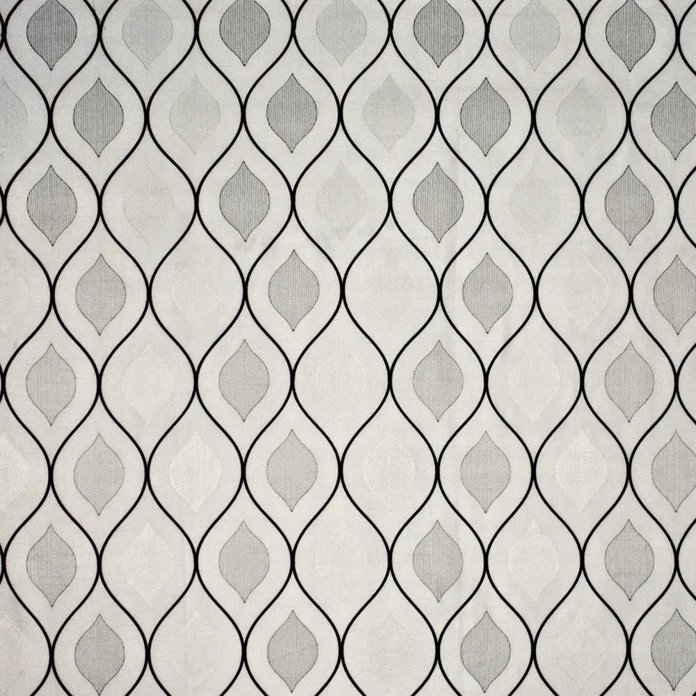 Solana Snow by Kasmir Fabric 1369 100% Polyester
 INDIA </p><p>Repeat: Horizontal: 10 2/8 inches and Vertical: 9 2/8 inches 51 - 55 - Fabric Carolina -