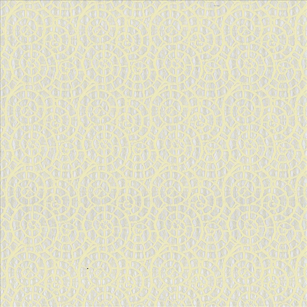 Soledad Ivory by Kasmir Fabric 1444 100% Polyester
 GERMANY </p><p>Repeat: Horizontal: 6 5/8 inches and Vertical: 5 6/8 inches 116 - 117 - Fabric Carolina -