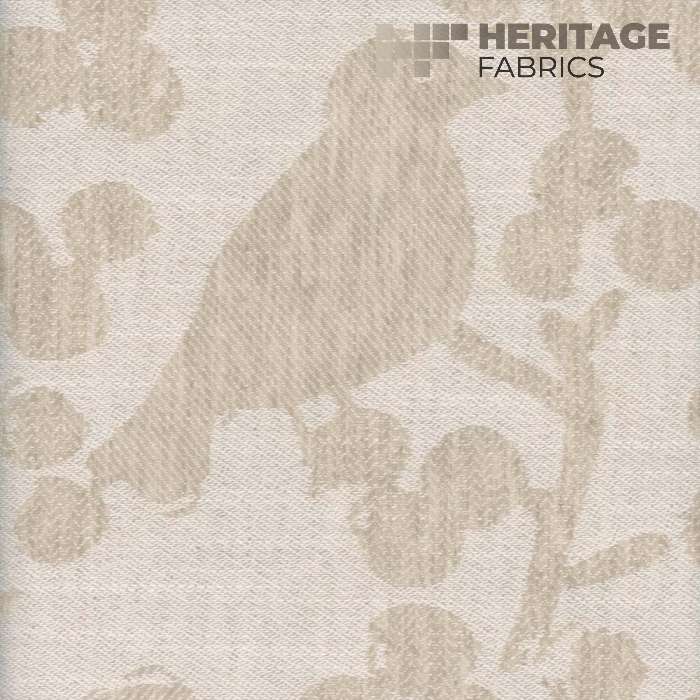 Songbird Linen by Heritage Fabric - 91% Poly +5% Cotton +4% Linnen India 15,000 Horizontal: 12.5" and Vertical: 16" 54" - Fabric Carolina -