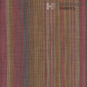 Sonoma Stripe Currant By Roth & Tompkins Fabric