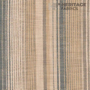 Sonoma Stripe Toffee by Roth & Tompkins Fabric