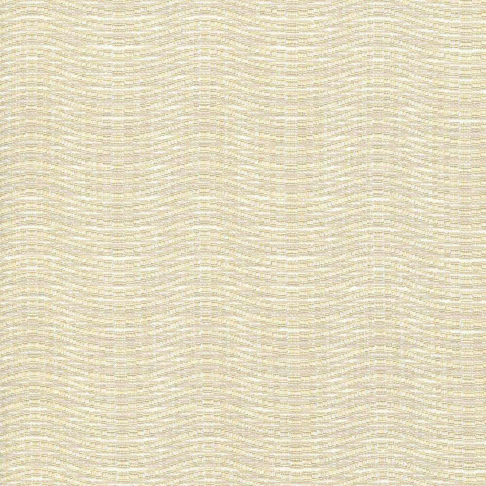 Sound Wave Vanilla by Kasmir Fabric 1437 CHINA 15,000 Wyzenbeek Double Rubs H: 3 6/8 inches, V:3/8 inches 56 - Fabric Carolina - Kasmir