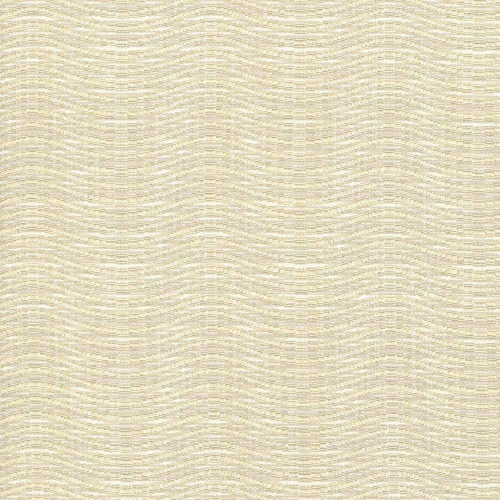Sound Wave Vanilla by Kasmir Fabric 1437 CHINA 15,000 Wyzenbeek Double Rubs H: 3 6/8 inches, V:3/8 inches 56 - Fabric Carolina - Kasmir