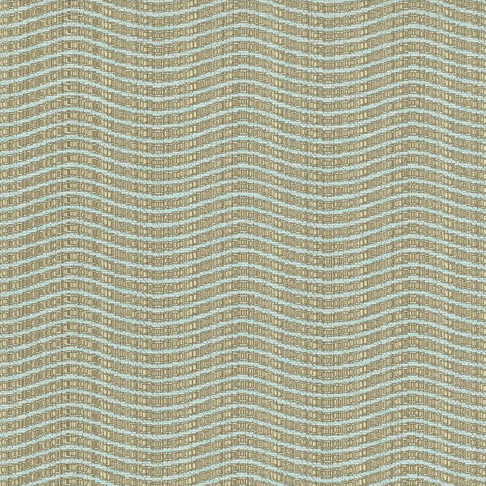 Sound Wave Spa by Kasmir Fabric 1442 100% Polyester
 CHINA </p><p>Repeat: Horizontal: 3 6/8 inches and Vertical: 3/8 inches 56 - Fabric Carolina -