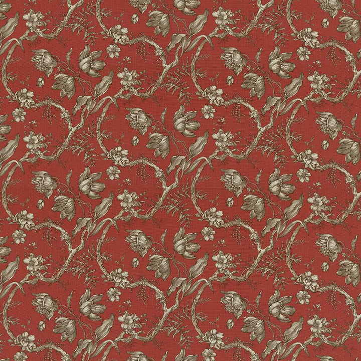 Southwood Crimson by Kasmir Fabric 5080 89% Cotton
11% Rayon
 USA </p><p>Repeat: Horizontal: 27 inches and Vertical: 18 inches 54 - Fabric Carolina -