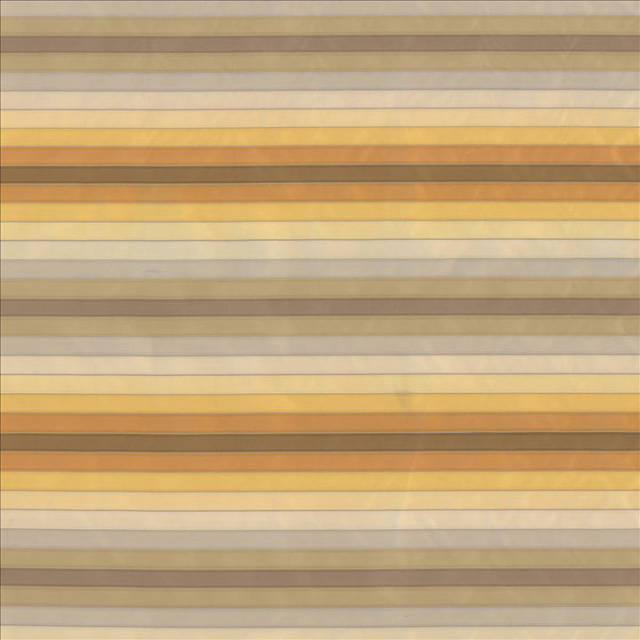 Spectrum Stripe Gold Rush by Kasmir Fabric 1434 100% Polyester USA 18,000 Wyzenbeek Double Rubs Horizontal: 0 Inches and Vertical: 10 2/8 inches 54 - Fabric Carolina -