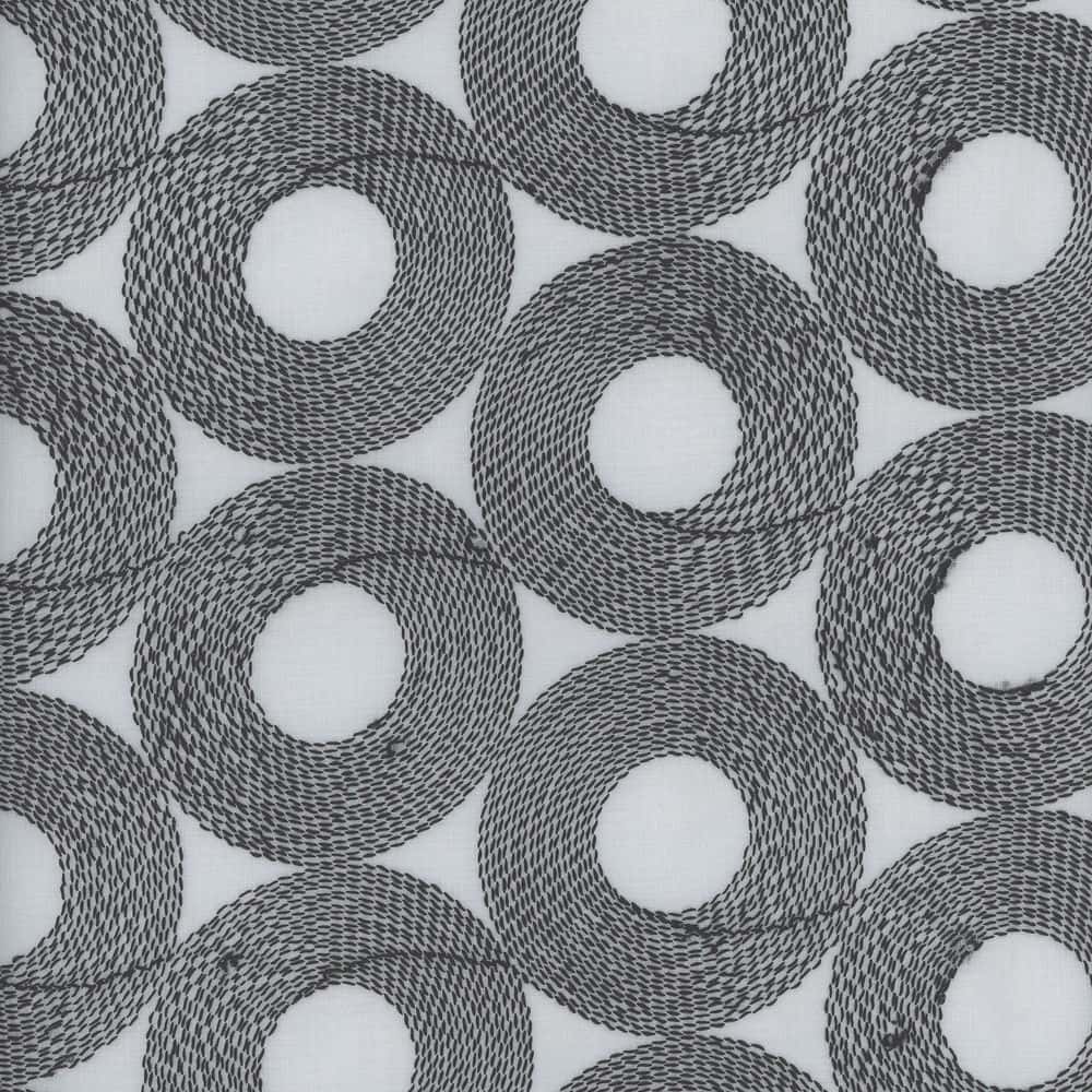 Spheres Ebony By Heritage Fabric