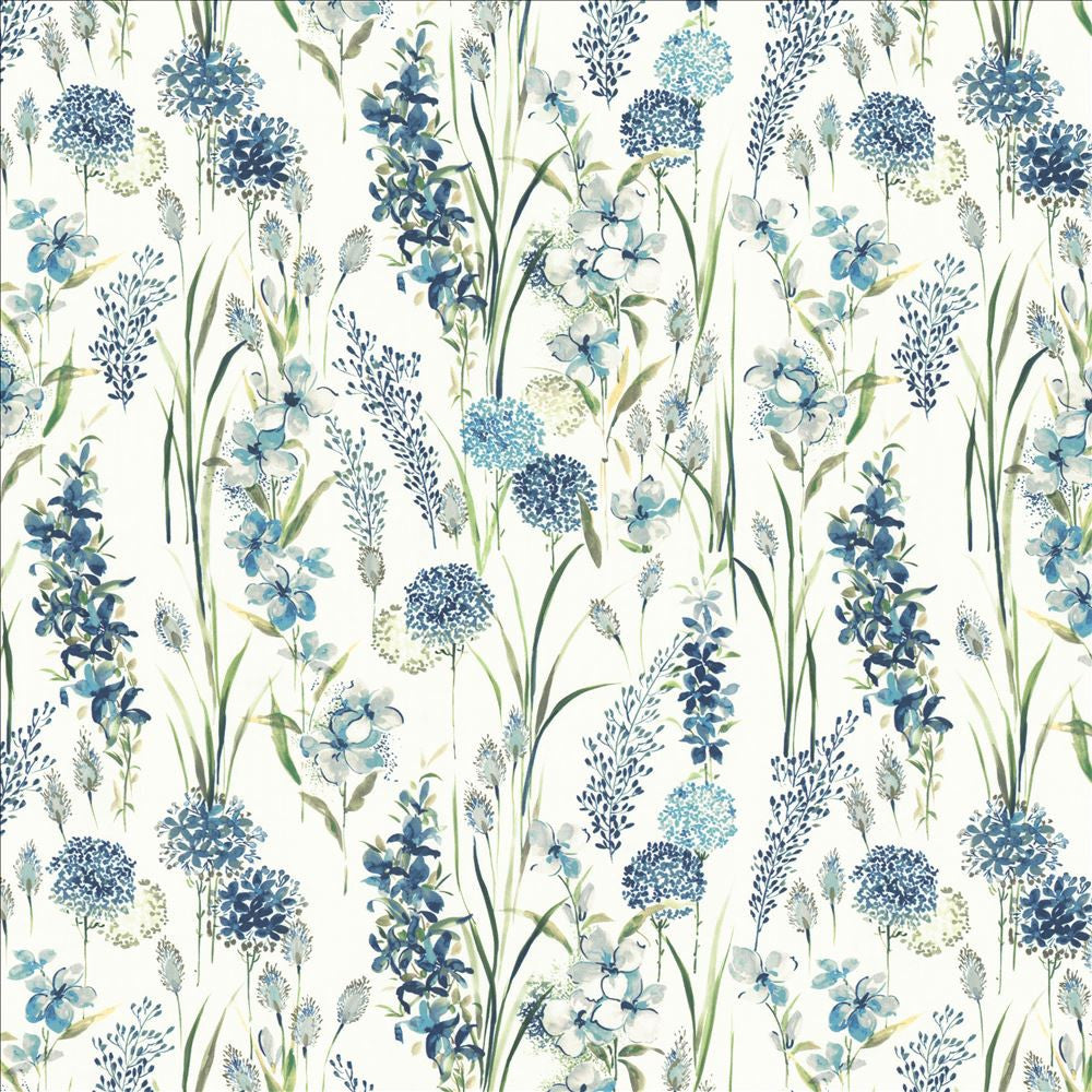 Spice Of Life Blue by Kasmir Fabric 1472 100% Cotton
 INDIA 5,000 Wyzenbeek Double Rubs </p><p>Repeat: Horizontal: 27 3/8 inches and Vertical: 26 4/8 inches 54 - Fabric Carolina -