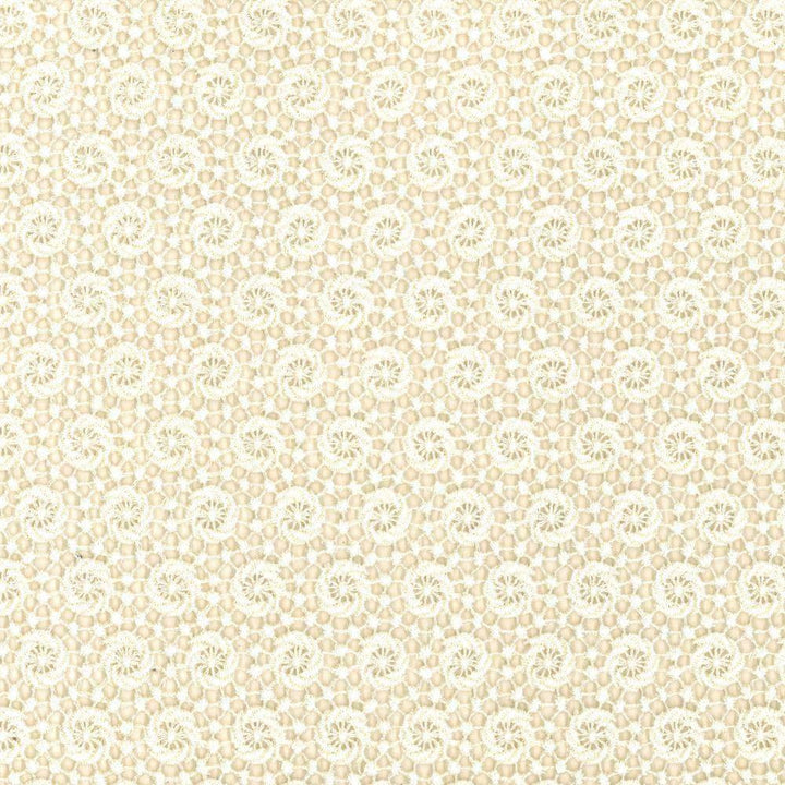 Spinner Alabaster by Kasmir Fabric 1443 INDIA Not Tested H: 1 7/8 inches, V:1 inches 55 - 56 - Fabric Carolina - Kasmir