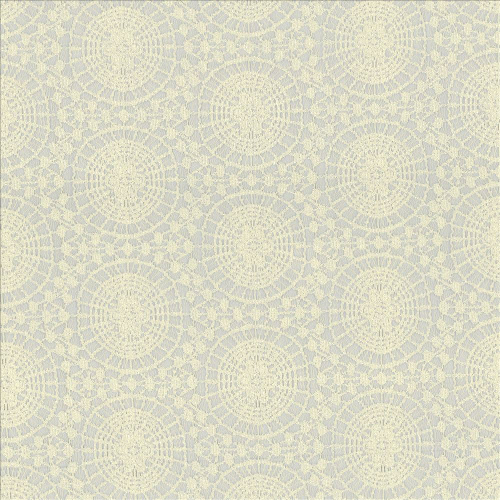 Spinning Wheel Ivory by Kasmir Fabric 5077 100% Polyester
 TURKEY </p><p>Repeat: Horizontal: 8 inches and Vertical: 4 inches 55 - 56 - Fabric Carolina -