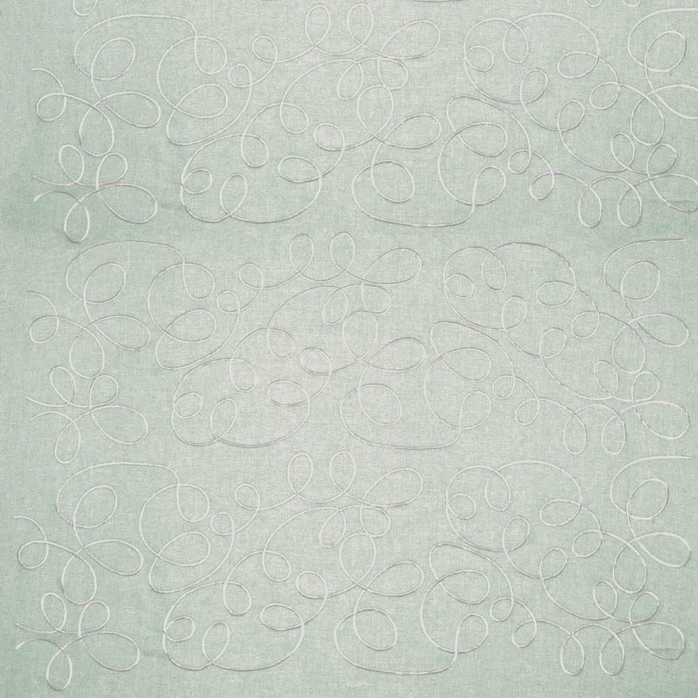 Spirogyro Aloe by Kasmir Fabric 1388 100% Polyester
 CHINA Not Tested Horizontal: 42 inches and Vertical: 15 6/8 inches 42 - Fabric Carolina -