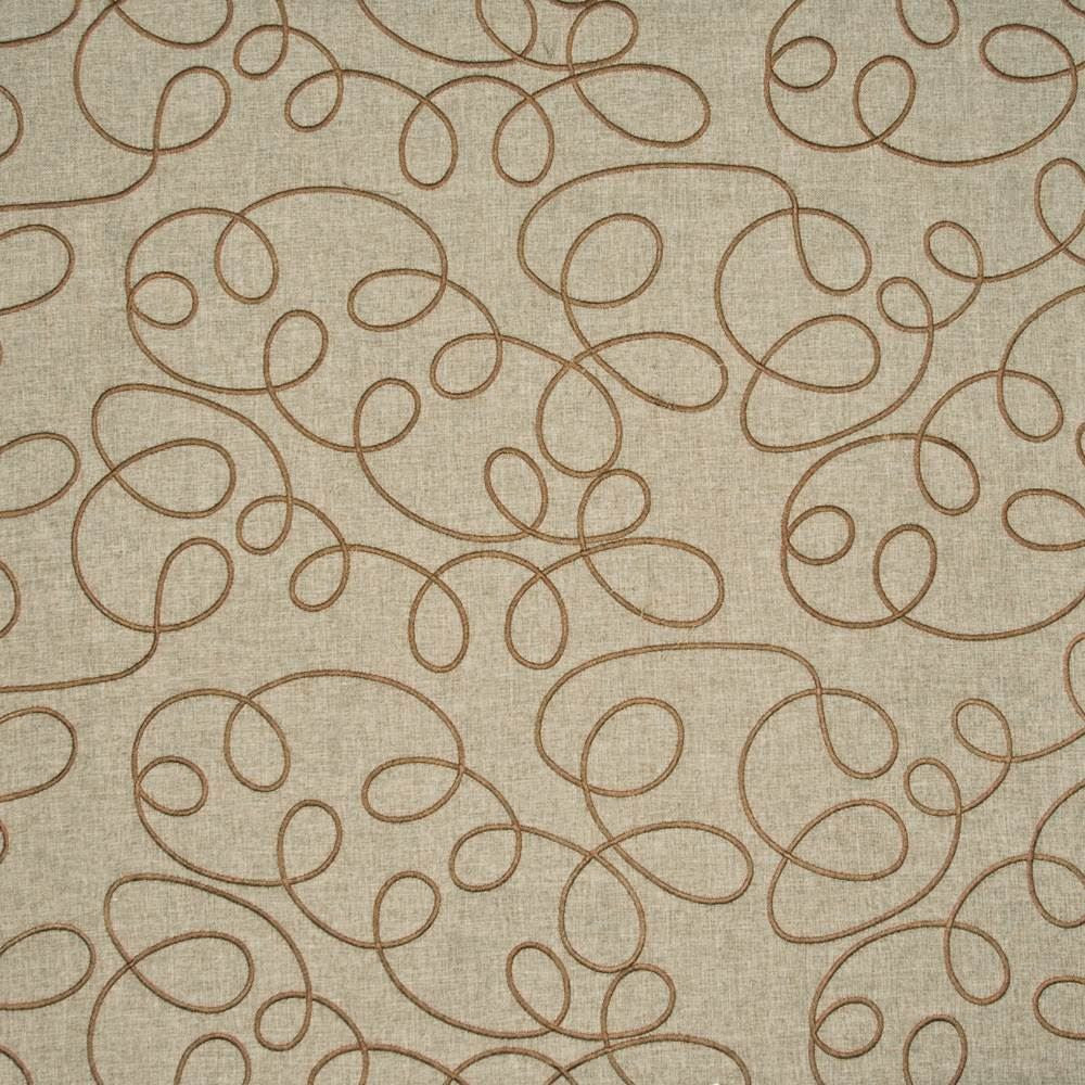 Spirogyro Cafe by Kasmir Fabric 1386 100% Polyester
 CHINA Not Tested Horizontal: 42 inches and Vertical: 15 6/8 inches 42 - Fabric Carolina -