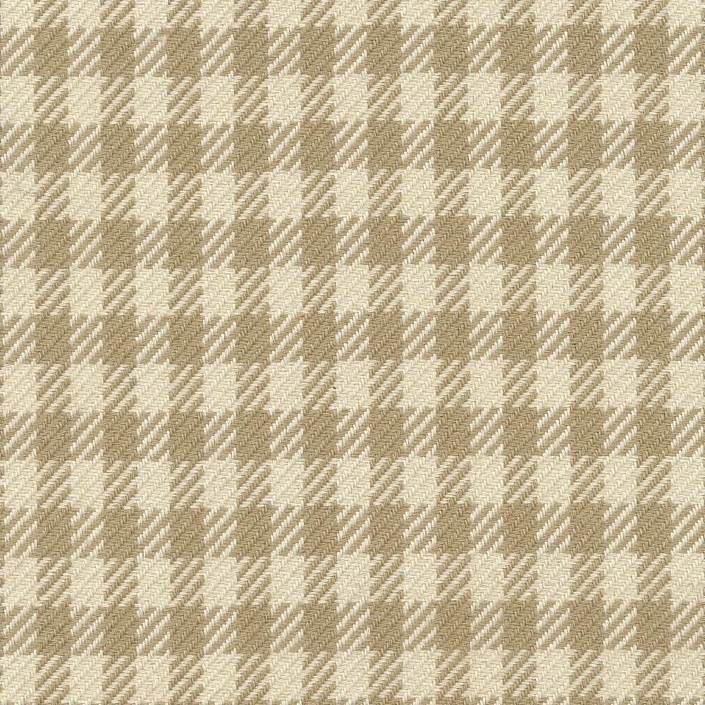 Spit Spot Check Biscuit by Kasmir Fabric 1372 100% Cotton TURKEY 30,000 Wyzenbeek Double Rubs Horizontal: 4/8 inches and Vertical: 5/8 inches 54 - Fabric Carolina -