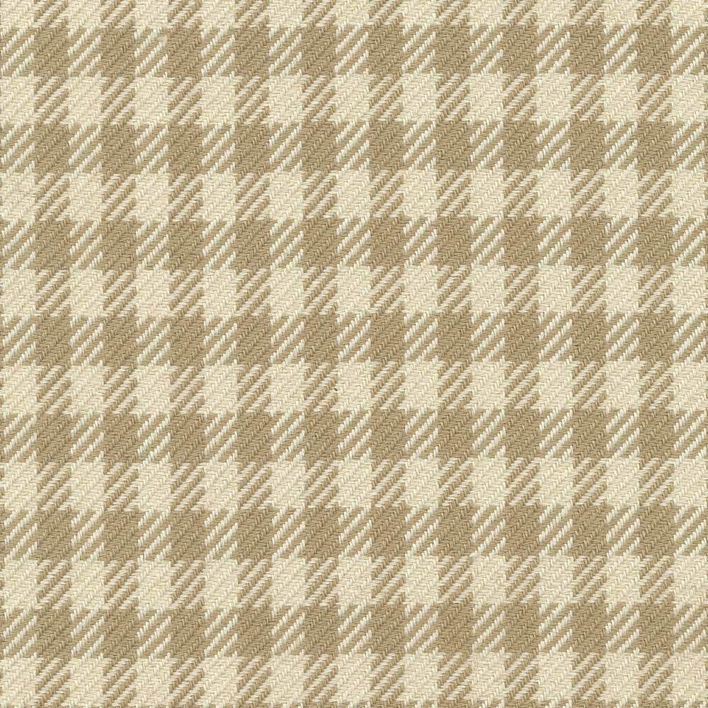 Spit Spot Check Biscuit by Kasmir Fabric 1372 TURKEY 30,000 Wyzenbeek Double Rubs H: 4/8 inches, V:5/8 inches 54 - Fabric Carolina - Kasmir