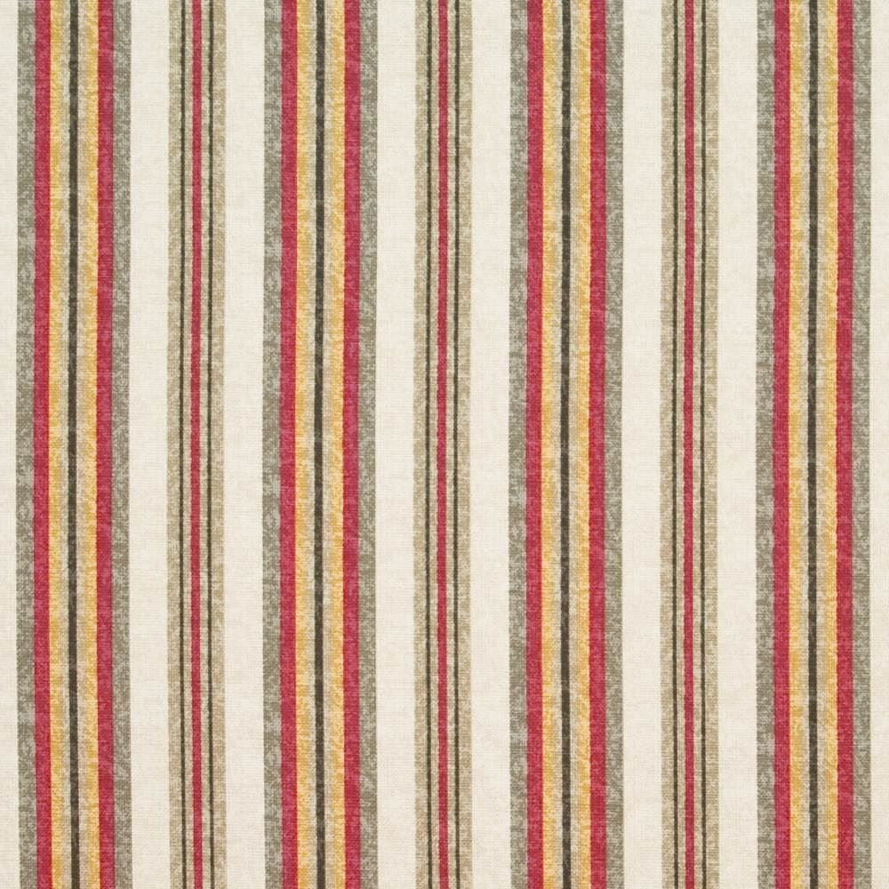 Splash Stripe Campari by Kasmir Fabric 1400 100% Cotton
 KOREA </p><p>Repeat: Horizontal: 6 6/8 inches and Vertical: N/A 54 - 55 - Fabric Carolina -