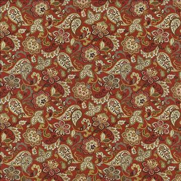 Splurge Cardinal by Kasmir Fabric 5063 55% Linen 45% Rayon CHINA 12,000 Wyzenbeek Double Rubs H: 27 inches, V: 27 inches 54 - 55 - Fabric Carolina - Kasmir