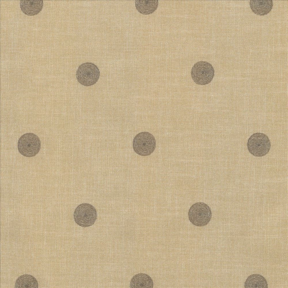 Spot The Dots Desert by Kasmir Fabric 1437 100% Polyester
Embroidery
100% Rayon
 INDIA </p><p>Repeat: Horizontal: 5 inches and Vertical: 4 2/8 inches 51 - 55 - Fabric Carolina -