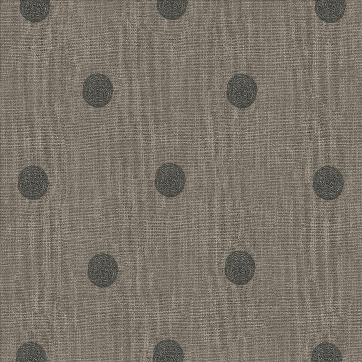 Spot The Dots Platinum by Kasmir Fabric 1438 100% Polyester Embroidery 100% Rayon INDIA 30,000 Wyzenbeek Double Rubs Horizontal: 5 inches and Vertical: 4 2/8 inches 51 - 55 - Fabric Carolina -