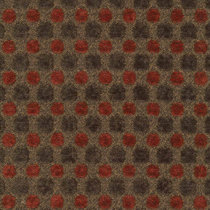 Spotted Recently Chocolate by Kasmir Fabric