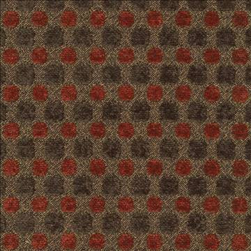 Spotted Recently Chocolate by Kasmir Fabric 1387 61% Rayon 39% Polyester CHINA 12,000 Wyzenbeek Double Rubs H: 5/8 inches, V: 6/8 inches 57 - Fabric Carolina - Kasmir