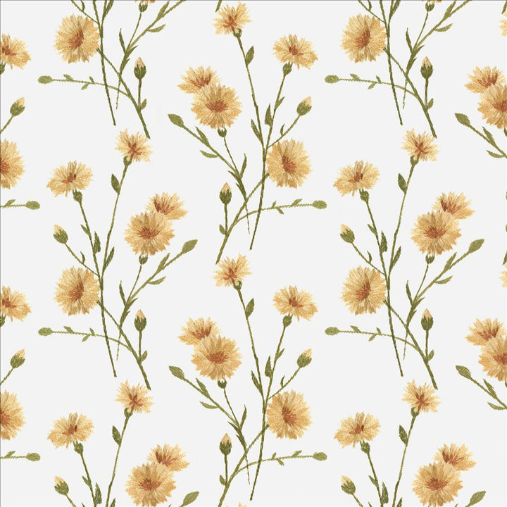 Sprightly Daisy by Kasmir Fabric 1468 52% Cotton
48% Polyester
 INDIA </p><p>Repeat: Horizontal: 10 3/8 inches and Vertical: 9 2/8 inches 51 - Fabric Carolina -