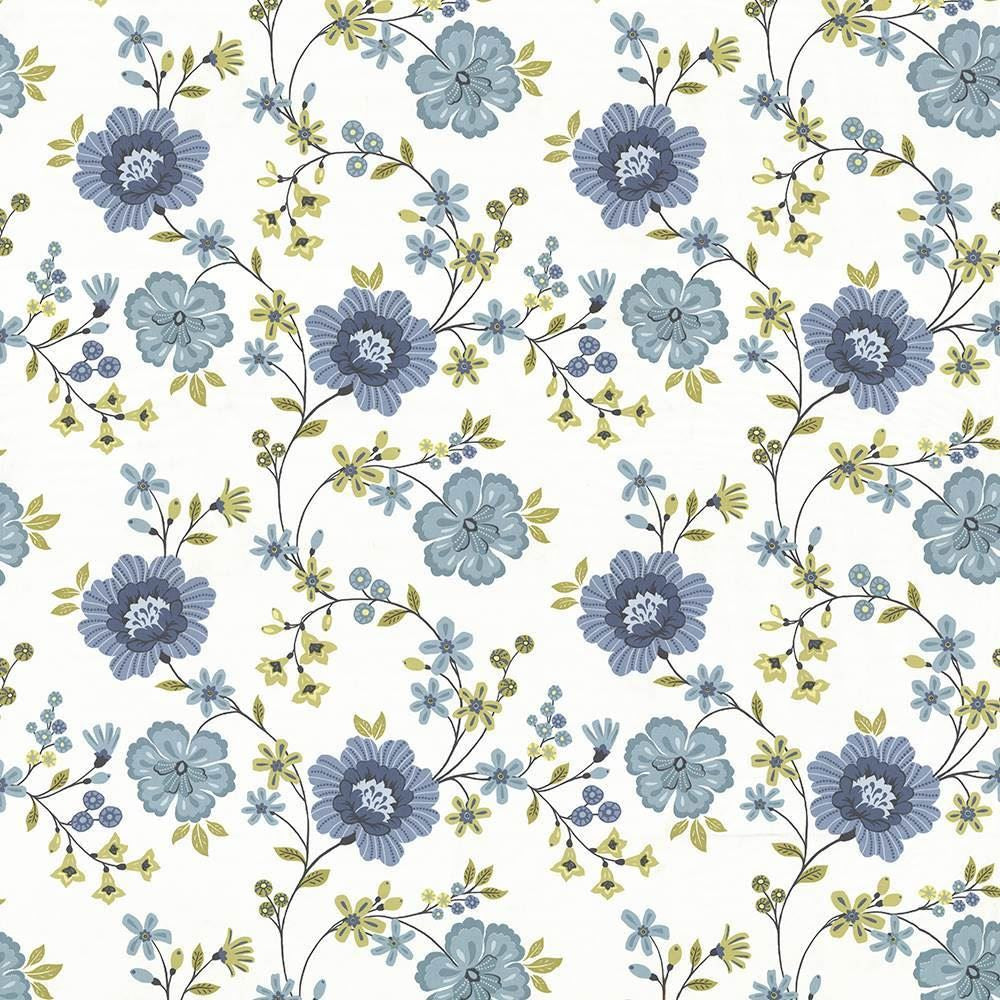 Spring Break Sky by Kasmir Fabric 1425 100% Cotton
 TURKEY Not Tested Horizontal: 27 2/8 inches and Vertical: 25 2/8 inches 55 - Fabric Carolina -