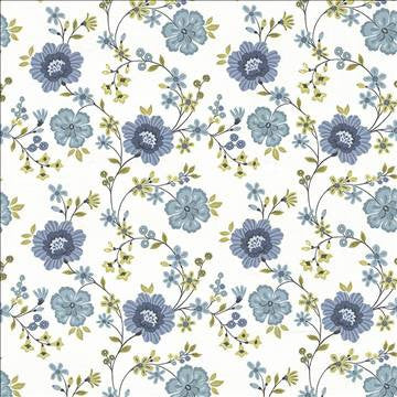 Spring Break Sky by Kasmir Fabric 1425 100% Cotton TURKEY Not Tested H: 27 2/8 inches, V: 25 2/8 inches 55 - Fabric Carolina - Kasmir