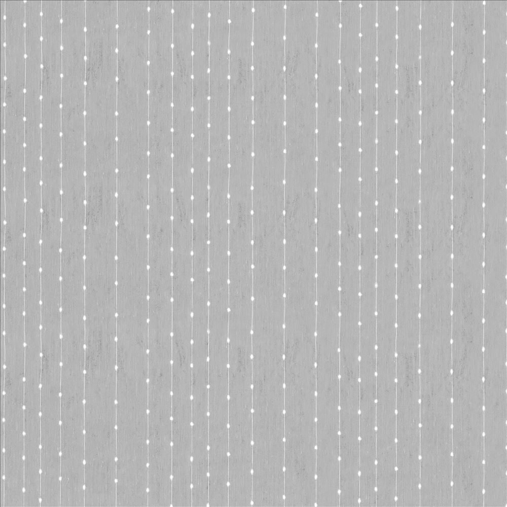 Sprinkle Stripe White by Kasmir Fabric 5076 100% Polyester
 TURKEY </p><p>Repeat: Horizontal: 8 inches and Vertical: N/A 117 - 118 - Fabric Carolina -