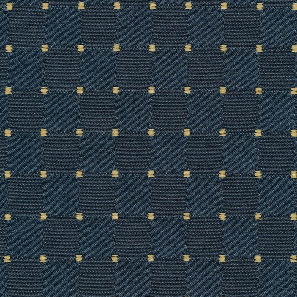 Square Deal Deep Sea by Kasmir Fabric 1372 70% Polyester
30% Rayon
 TAIWAN </p><p>Repeat: Horizontal: 1 2/8 inches and Vertical: 1 inches 54 - Fabric Carolina -