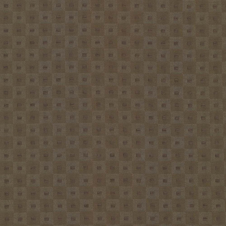Square Pegs Chocolate by Kasmir Fabric 5068 55% Cotton 45% Polyester TAIWAN 30,000 Wyzenbeek Double Rubs Horizontal: 1 1/8 inches and Vertical: 1 1/8 inches 54 - 55 - Fabric Carolina -
