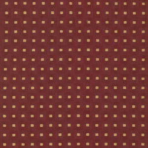 Square Pegs Ruby by Kasmir Fabric