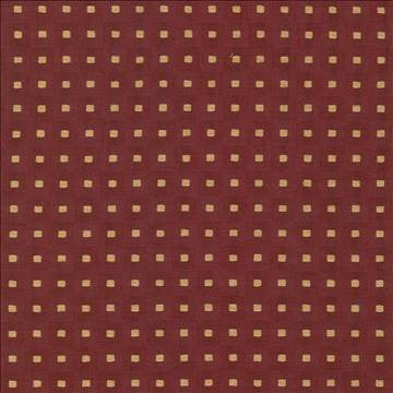 Square Pegs Ruby by Kasmir Fabric 5071 55% Cotton 45% Polyester TAIWAN 30,000 Wyzenbeek Double Rubs H: 1 1/8 inches, V: 1 1/8 inches 54 - 55 - Fabric Carolina - Kasmir