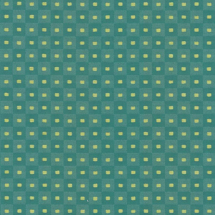 Square Pegs Sea Blue by Kasmir Fabric 5073 TAIWAN 30,000 Wyzenbeek Double Rubs H: 1 1/8 inches, V:1 1/8 inches 54 - 55 - Fabric Carolina - Kasmir