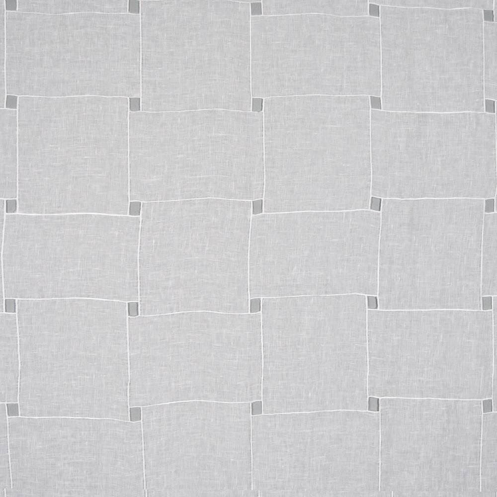 Square Root Snow by Kasmir Fabric 1374 100% Linen
Embroidery
100% Rayon
 INDIA Not Tested Horizontal: 13 inches and Vertical: 15 4/8 inches 54 - Fabric Carolina -