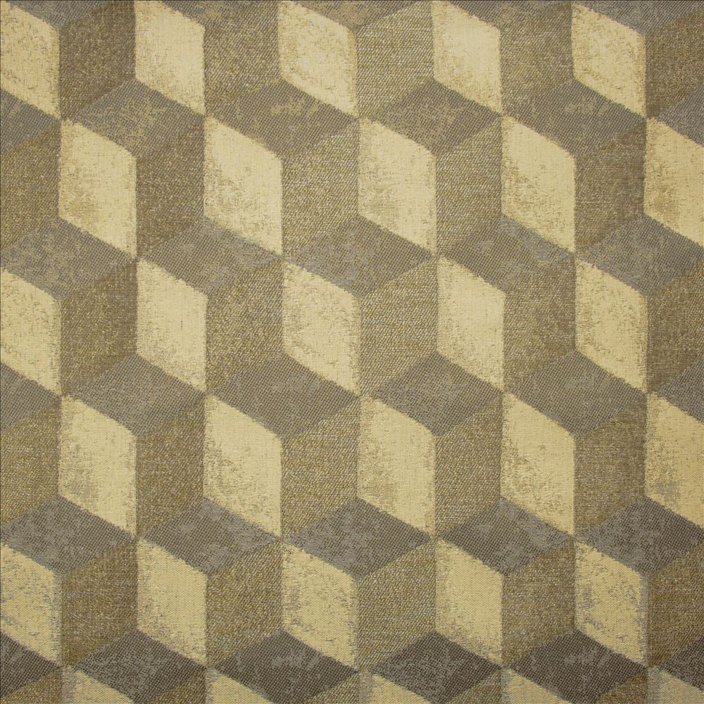 Squares Soft Gold by Kasmir Fabric 5153 40% Polyester
26% Viscose
23% Cotton
11% Linen
 ITALY 30,000 Wyzenbeek Double Rubs </p><p>Repeat: Horizontal: 6 4/8 inches and Vertical: 3 4/8 inches 54 - Fabric Carolina -