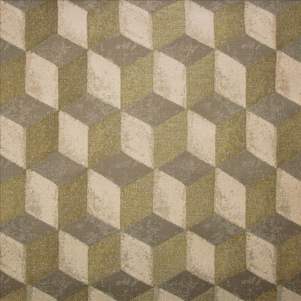 Squares Soft Gold by Kasmir Fabric 1473 40% Polyester
26% Viscose
23% Cotton
11% Linen
 ITALY </p><p>Repeat: Horizontal: 6 4/8 inches and Vertical: 3 4/8 inches 54 - Fabric Carolina -