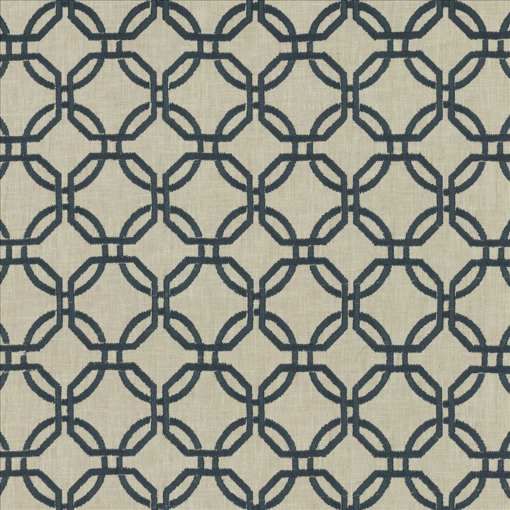Squircle Navy  by Kasmir Fabric See sample 40% Viscose
30% Cotton
30% Polyester
 INDIA 50,000 Wyzenbeek Double Rubs </p><p>Repeat: Horizontal: 3 2/8 inches and Vertical: 3 1/8 inches 54  - Fabric Carolina -