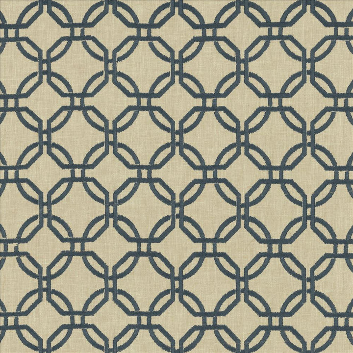 Squircle Navy by Kasmir Fabric 1456 40% Viscose
30% Cotton
30% Polyester
 INDIA 50,000 Wyzenbeek Double Rubs </p><p>Repeat: Horizontal: 3 2/8 inches and Vertical: 3 1/8 inches 54 - Fabric Carolina -