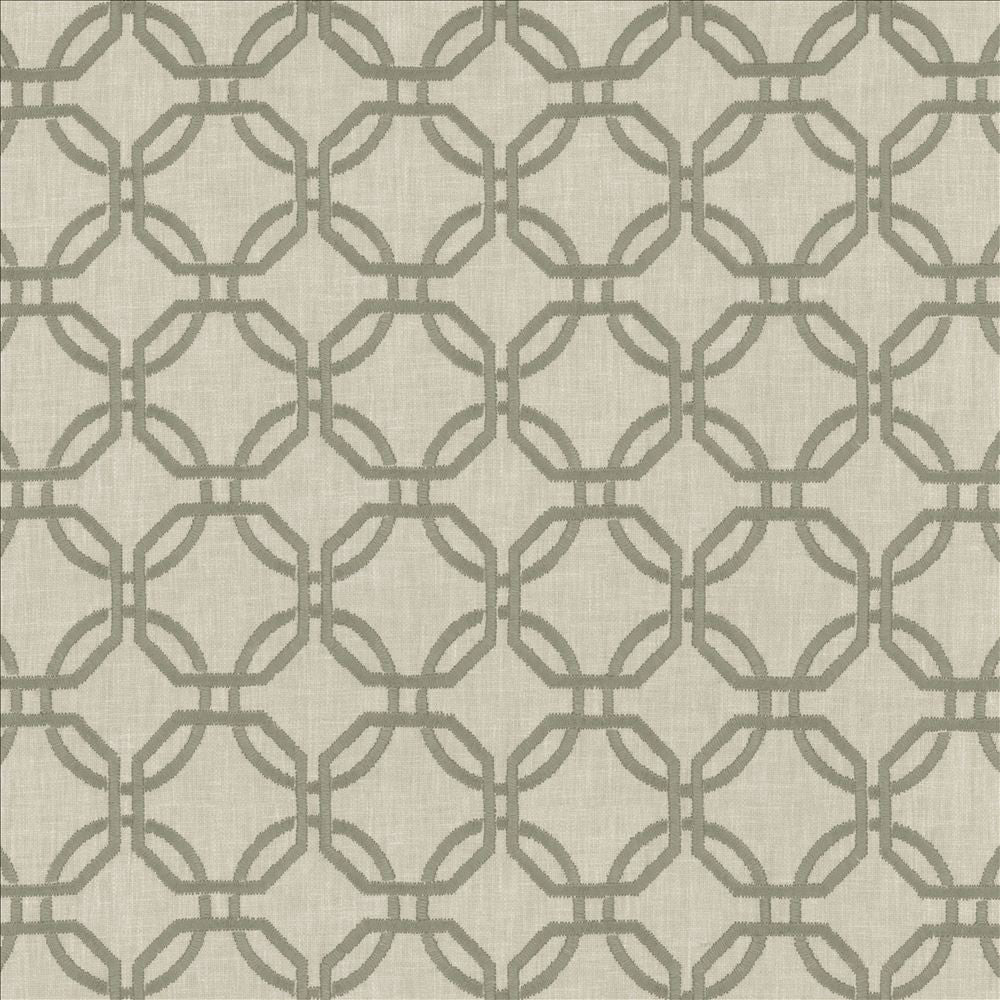 Squircle Silver by Kasmir Fabric 1451 40% Viscose
30% Cotton
30% Polyester
 INDIA </p><p>Repeat: Horizontal: 3 2/8 inches and Vertical: 3 1/8 inches 52 - Fabric Carolina -