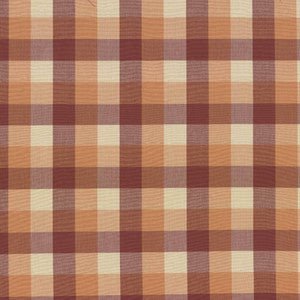 Squire Check Melon by Kasmir Fabric