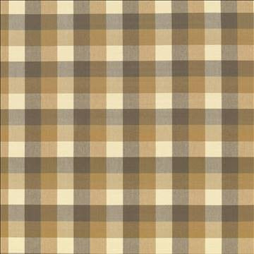 Squire Check Sandstone by Kasmir Fabric 5066 100% Cotton INDIA 6,000 Wyzenbeek Double Rubs H: 6 6/8 inches, V: 6 6/8 inches 54 - Fabric Carolina - Kasmir