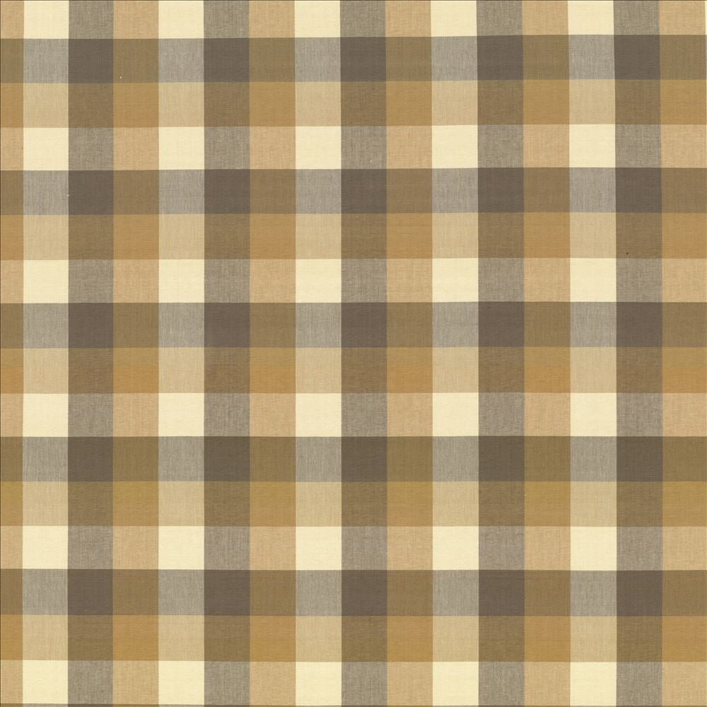 Squire Check Sandstone by Kasmir Fabric 5066 100% Cotton
 INDIA </p><p>Repeat: Horizontal: 6 6/8 inches and Vertical: 6 6/8 inches 54 - Fabric Carolina -